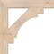Ekena Millwork Merced Block Smooth Bracket, Douglas Fir, 3 1/2"W x 24"D x 24"H BKT04X24X24MRC05SDF - alternate 3